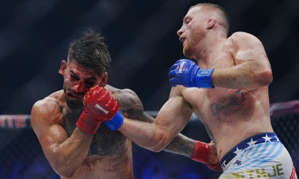 Justin Gaethje revela graves sequelas do UFC Casa Branca: ‘Ainda não consigo dar um soco’ e planeja retorno apenas em 2027 após vitórias chocantes